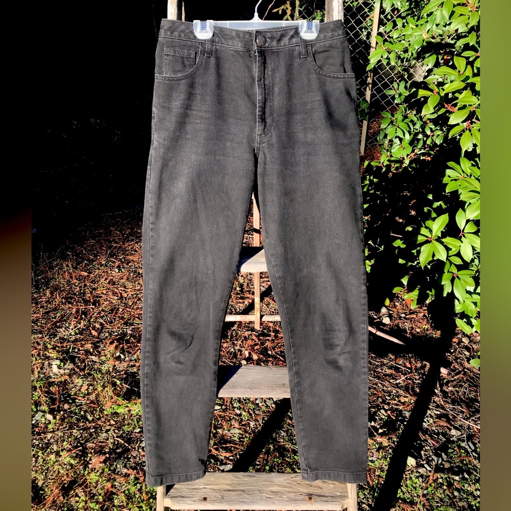 100% Organic Cotton Black Denim Jeans